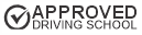 Trusted and approved driving school badge ensuring quality and compliance